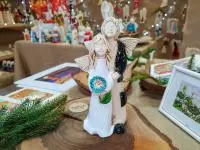 Angel Allen & Alice -  25 x 14 cm decorative figurine 