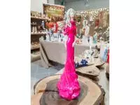 Angel Margaret - pink -  32 cm decorative figurine 