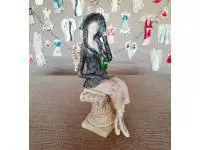 Angel Mega - gray -  20 x 9 cm decorative figurine 