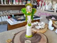 Angel Coco - green light -  30 x 14 cm decorative figurine 