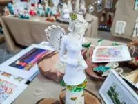 Angel Mia - white -  40 x 16 cm decorative figurine 