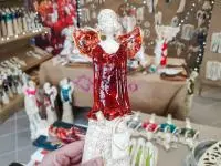 Angel Christy - brown -  30 x 14 cm decorative figurine 