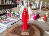 Angel Julia - - red -  27 x 14 cm decorative figurine 