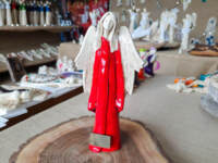 Angel Julia - - red -  27 x 14 cm decorative figurine 
