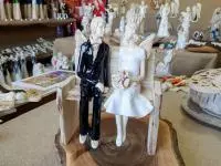 Angels Bright & Groom  -  20 x 9 cm decorative-figurines