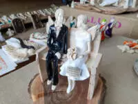 Angels Bright & Groom  -  20 x 9 cm decorative-figurines