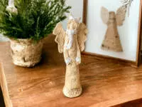 Carpathian Angel -  30 x 14 cm decorative figurine 