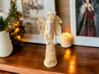 Carpathian Angel -  30 x 14 cm decorative figurine 