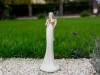 Angel Elise - white -  35 x 15 cm decorative figurine 