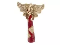 Angel Dorothy - red -  45 x 30 cm decorative figurine 