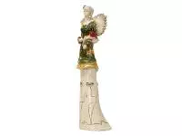 Angel Mia - yellow green -  40 x 16 cm decorative figurine 