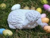 Easter Lamb -  5 x 11 cm
