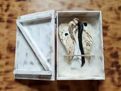 Box for angel -  27 x 40 x 9 cm