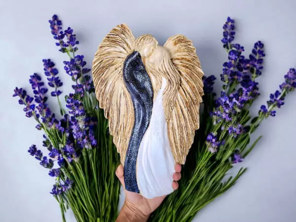 Angels in Love - pendant -  35 x 21 cm decorative figurine 