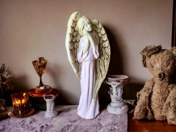 Angel Gabriel Rose -  40 x 18 cm decorative figurine 