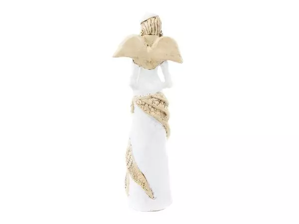 Angel Charlotte - white -  32 x 15 cm decorative figurine 
