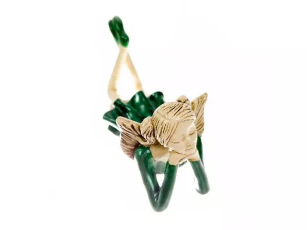 Angel Dixie Pearl - green -  15 cm decorative figurine 