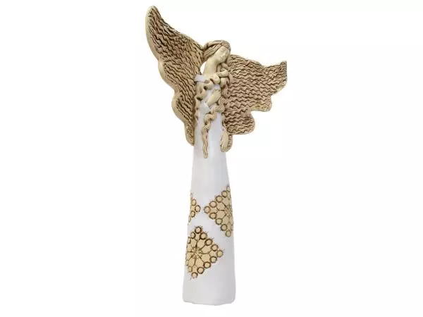Angel Dorothy - white -  45 x 30 cm decorative figurine 