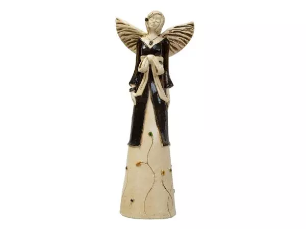 Angel Lily - brown -  35 x 15 cm decorative figurine 