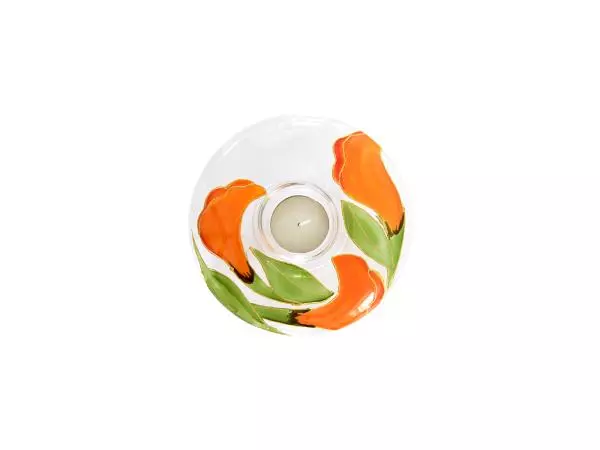 Candle Holder Callas M + Candle -  5 x 15 cm