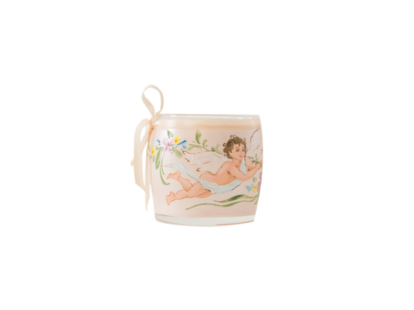 Candle Holder Angel S + Candle -  8 x 7 cm